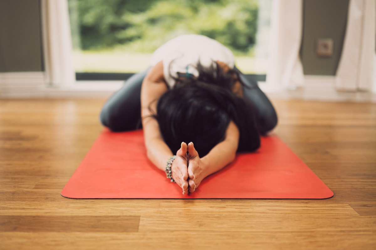 Evening wind-down stretches
